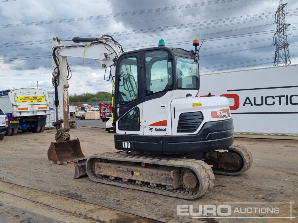 2012 Bobcat E80 - Мини-экскаватор: фото 3 2012 Bobcat E80 - Мини-экскаватор: фото 3