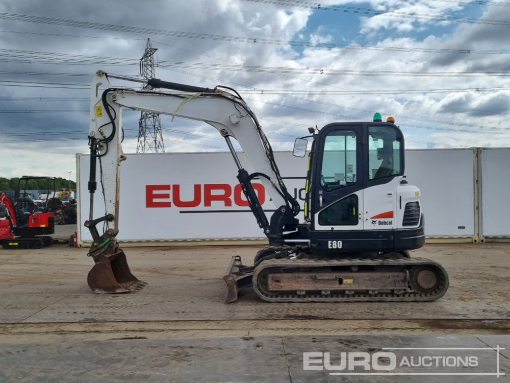 2012 Bobcat E80 - Мини-экскаватор: фото 2 2012 Bobcat E80 - Мини-экскаватор: фото 2