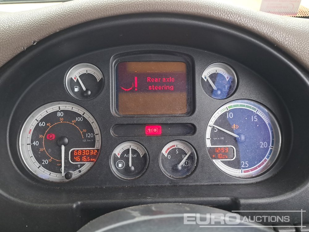 Грузовик бортовой/ Платформа для транспортировки тяжёлой техники 2012 DAF CF: фото 33