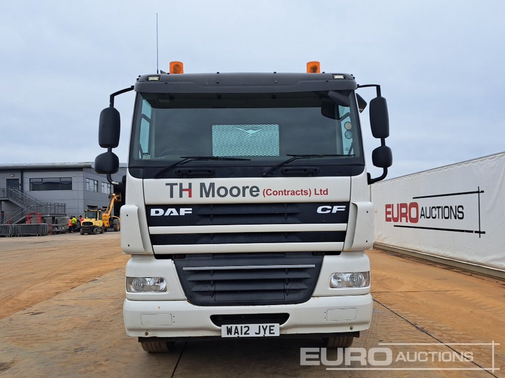 Грузовик бортовой/ Платформа для транспортировки тяжёлой техники 2012 DAF CF: фото 8