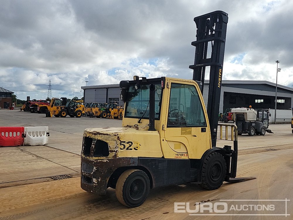 2012 Hyster H5.5FT - Вилочный погрузчик: фото 5 2012 Hyster H5.5FT - Вилочный погрузчик: фото 5