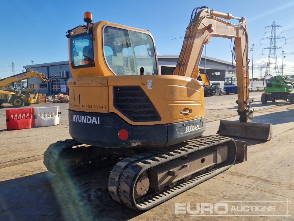 2012 Hyundai R80CR-9 - Экскаватор: фото 5 2012 Hyundai R80CR-9 - Экскаватор: фото 5