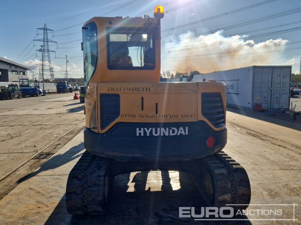 2012 Hyundai R80CR-9 - Экскаватор: фото 4 2012 Hyundai R80CR-9 - Экскаватор: фото 4