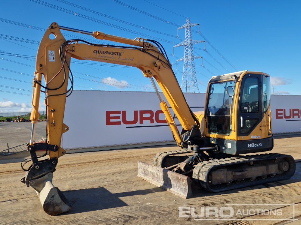 2012 Hyundai R80CR-9 - Экскаватор: фото 1 2012 Hyundai R80CR-9 - Экскаватор: фото 1