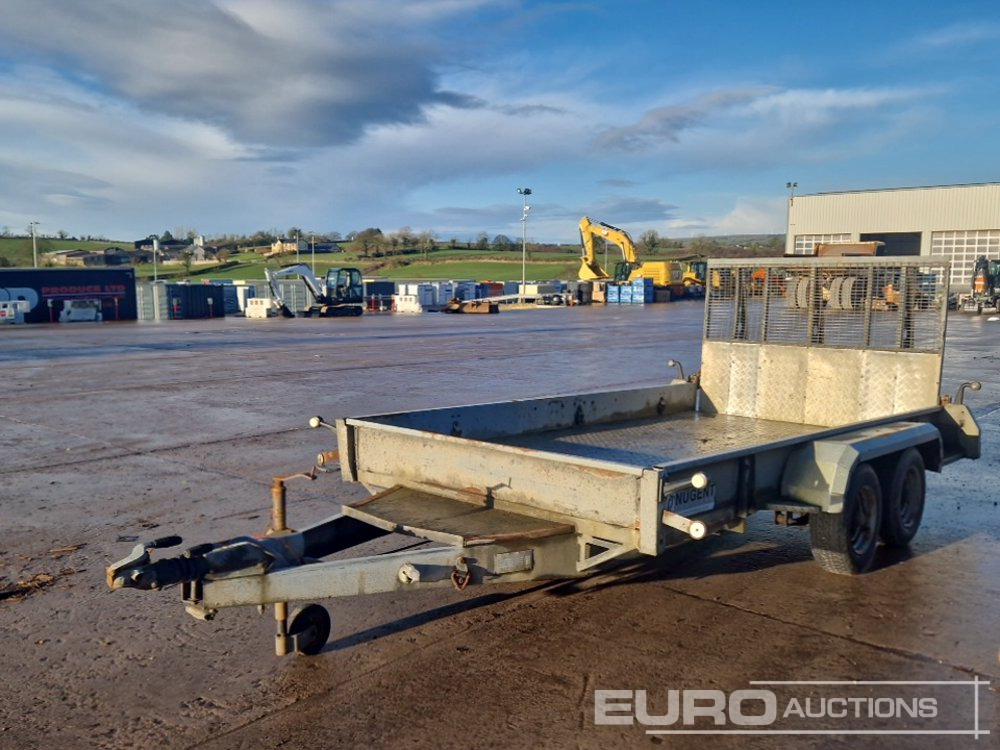 2012 Nugent 12' x 6' 3500Kg Twin Axle Plant Trailer, Ramp - Прицеп для спецтехники: фото 1 2012 Nugent 12' x 6' 3500Kg Twin Axle Plant Trailer, Ramp - Прицеп для спецтехники: фото 1