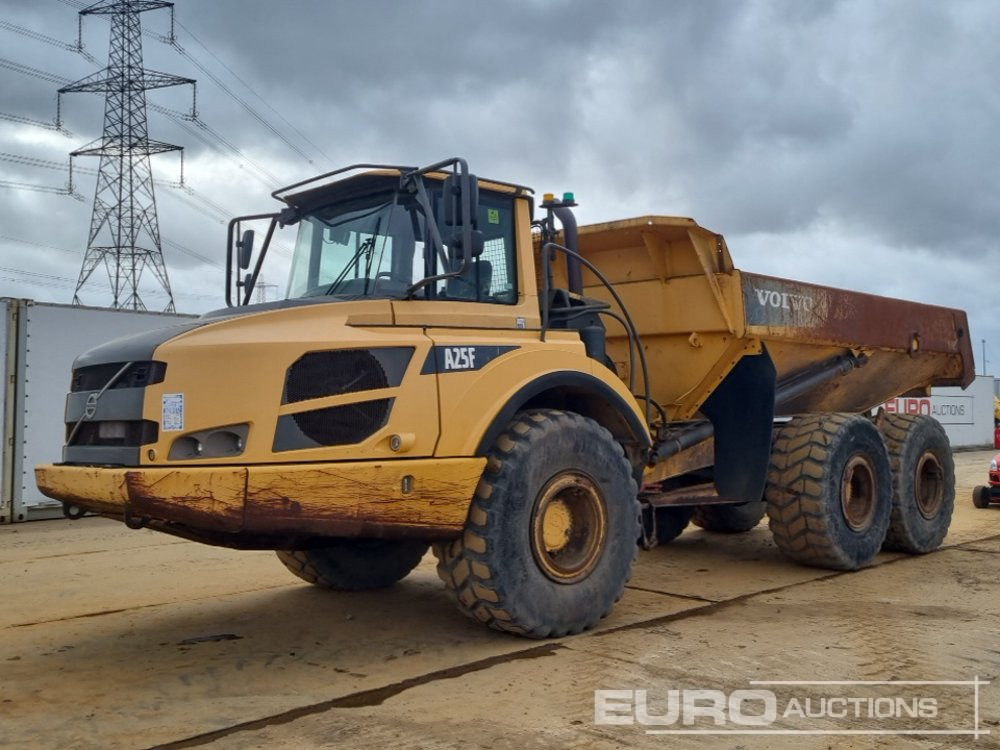 2012 Volvo A25F - Сочленённый самосвал: фото 1 2012 Volvo A25F - Сочленённый самосвал: фото 1