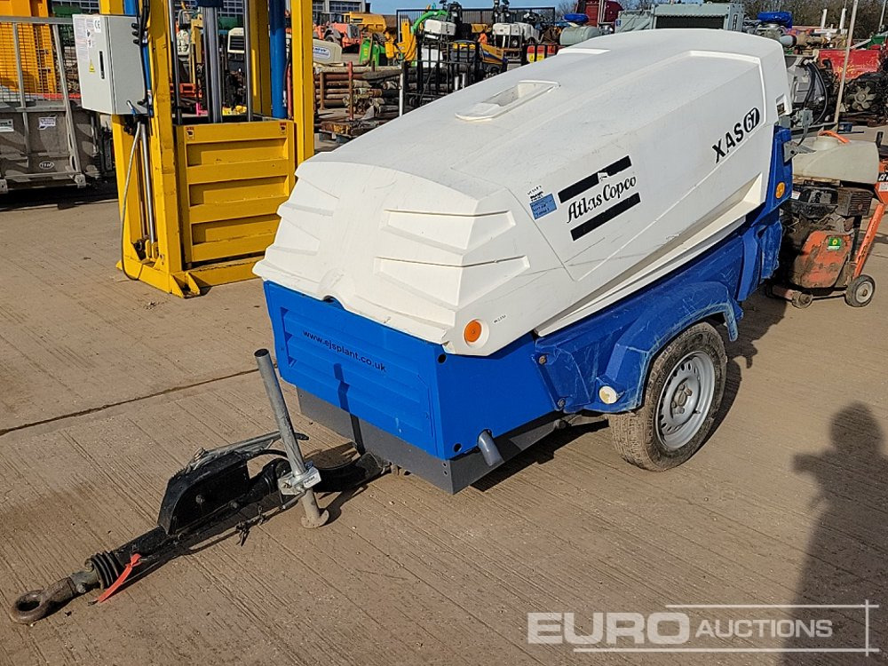 2013 Atlas Copco XAS67 - Воздушный компрессор: фото 1 2013 Atlas Copco XAS67 - Воздушный компрессор: фото 1