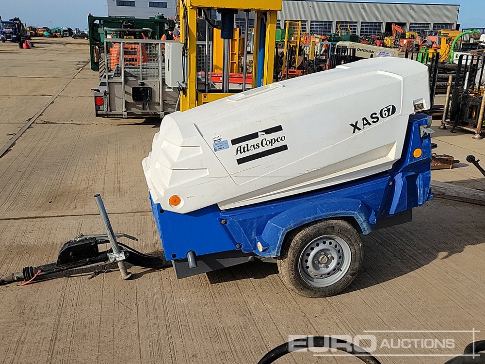 2013 Atlas Copco XAS67 - Воздушный компрессор: фото 2 2013 Atlas Copco XAS67 - Воздушный компрессор: фото 2