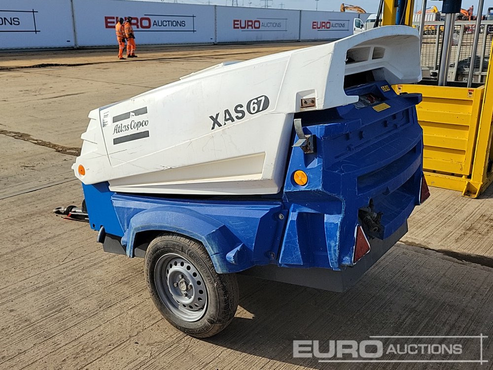 2013 Atlas Copco XAS67 - Воздушный компрессор: фото 3 2013 Atlas Copco XAS67 - Воздушный компрессор: фото 3