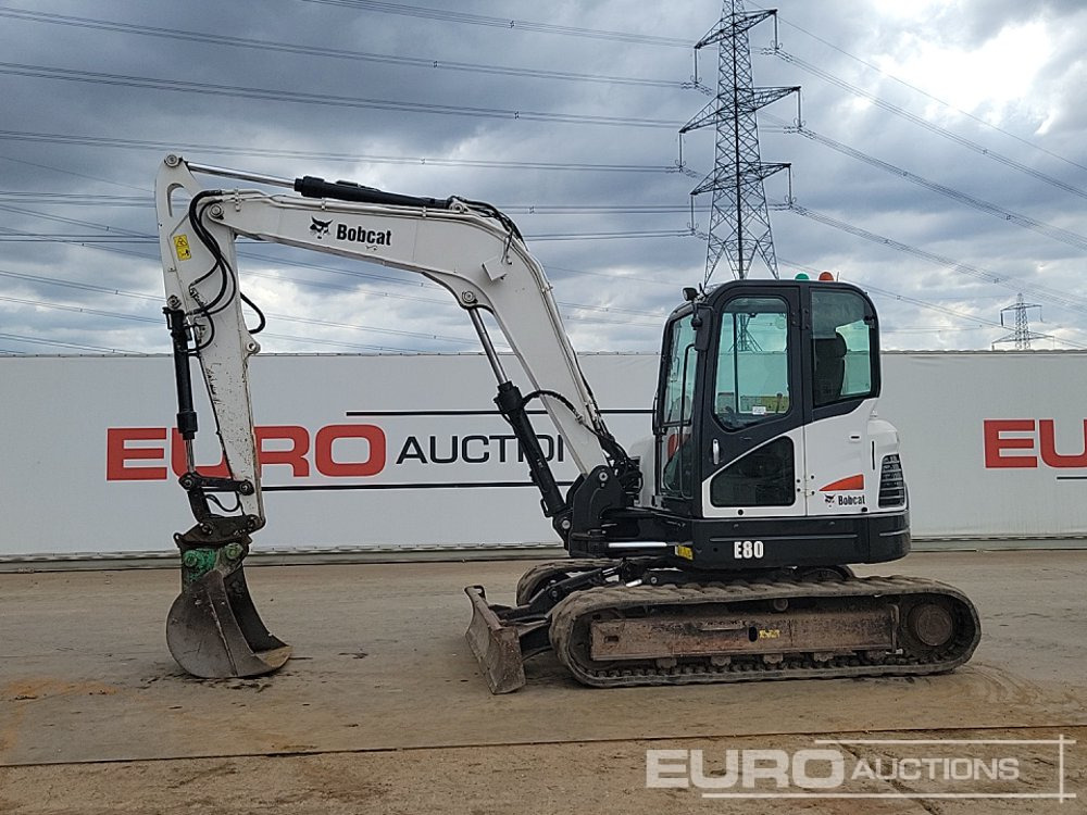 2013 Bobcat E80 - Мини-экскаватор: фото 2 2013 Bobcat E80 - Мини-экскаватор: фото 2