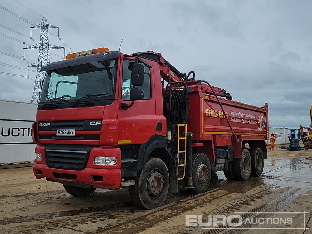2013 DAF CF85 - Самосвал, Автоманипулятор: фото 1 2013 DAF CF85 - Самосвал, Автоманипулятор: фото 1