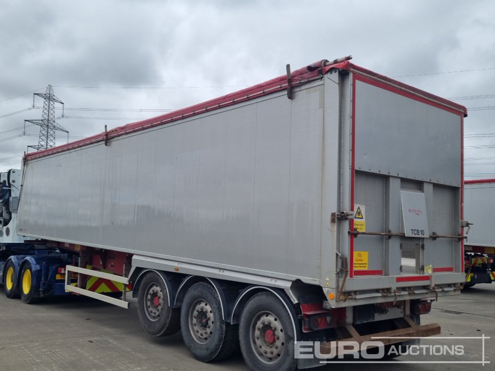 2013 Fruehauf Tri Axle Bulk Tipping Trailer, Lift Axle, Easy Sheet - Самосвальный полуприцеп: фото 3 2013 Fruehauf Tri Axle Bulk Tipping Trailer, Lift Axle, Easy Sheet - Самосвальный полуприцеп: фото 3