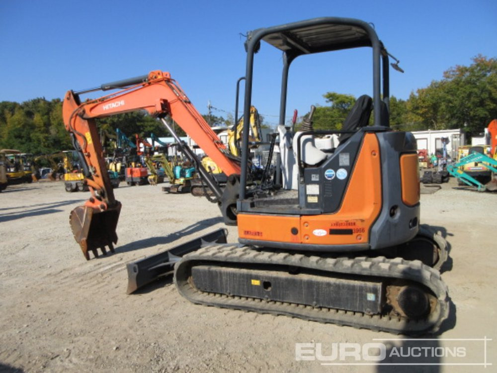 2013 Hitachi ZX40U-5A Rubber Tracks, Blade, Piped, Offset, Canopy - Мини-экскаватор: фото 2 2013 Hitachi ZX40U-5A Rubber Tracks, Blade, Piped, Offset, Canopy - Мини-экскаватор: фото 2