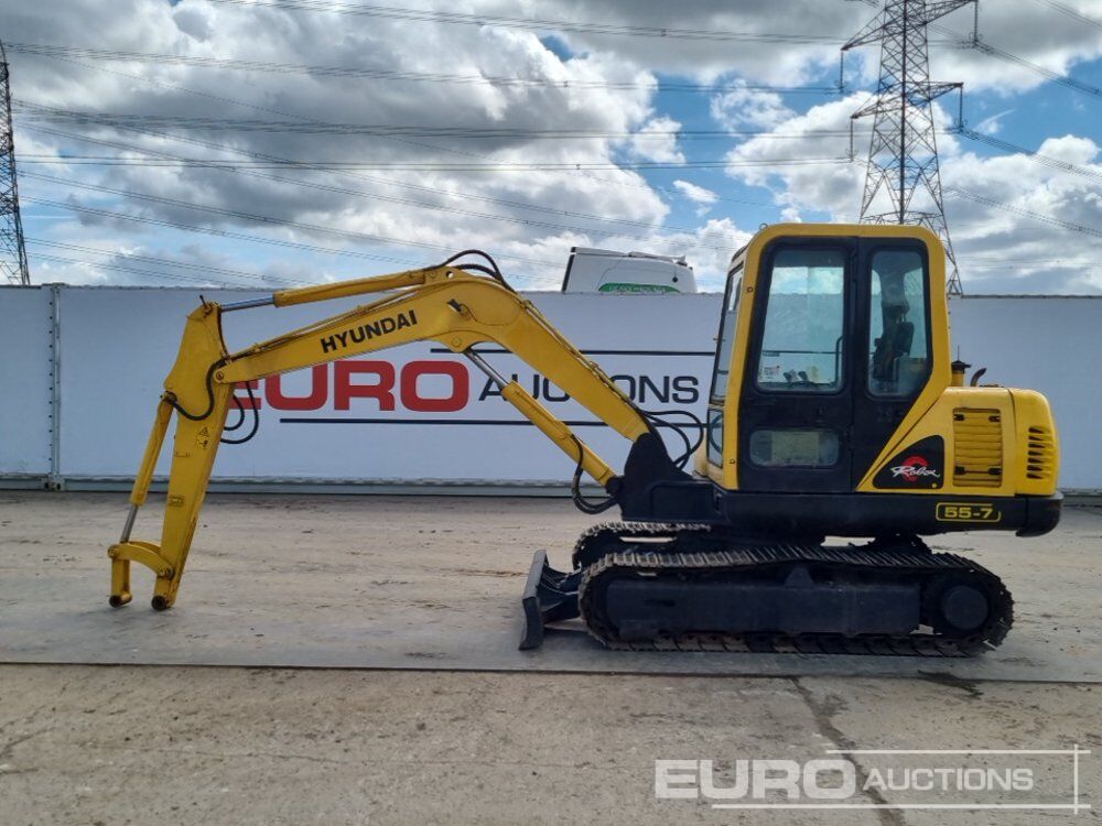 2013 Hyundai R55-7 - Мини-экскаватор: фото 2 2013 Hyundai R55-7 - Мини-экскаватор: фото 2