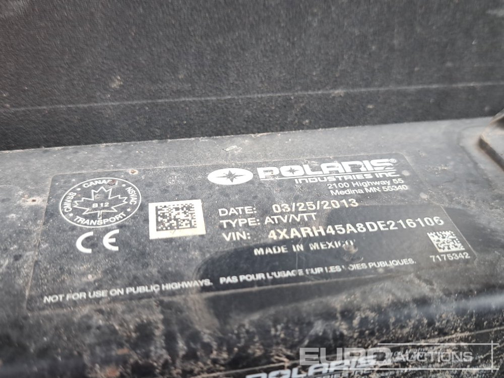 Квадроцикл 2013 Polaris Ranger 400: фото 27