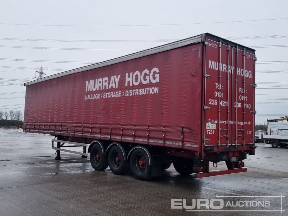 2013 SDC Tri Axle Curtainsider Trailer - Тентованный полуприцеп: фото 3 2013 SDC Tri Axle Curtainsider Trailer - Тентованный полуприцеп: фото 3