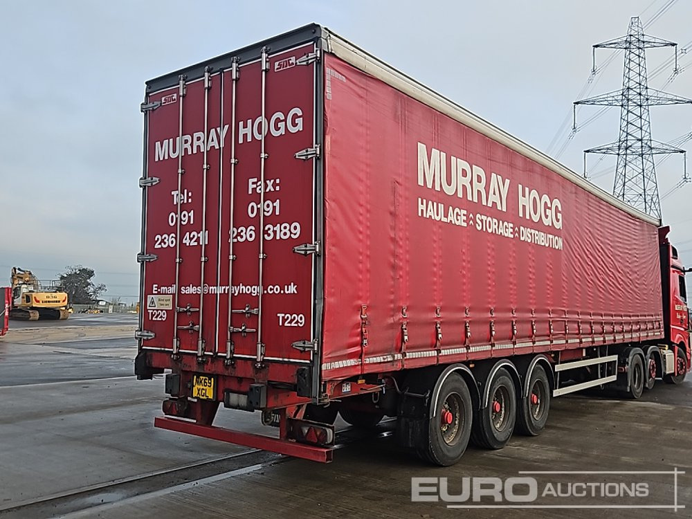 2013 SDC Tri Axle Curtainsider Trailer - Тентованный полуприцеп: фото 5 2013 SDC Tri Axle Curtainsider Trailer - Тентованный полуприцеп: фото 5