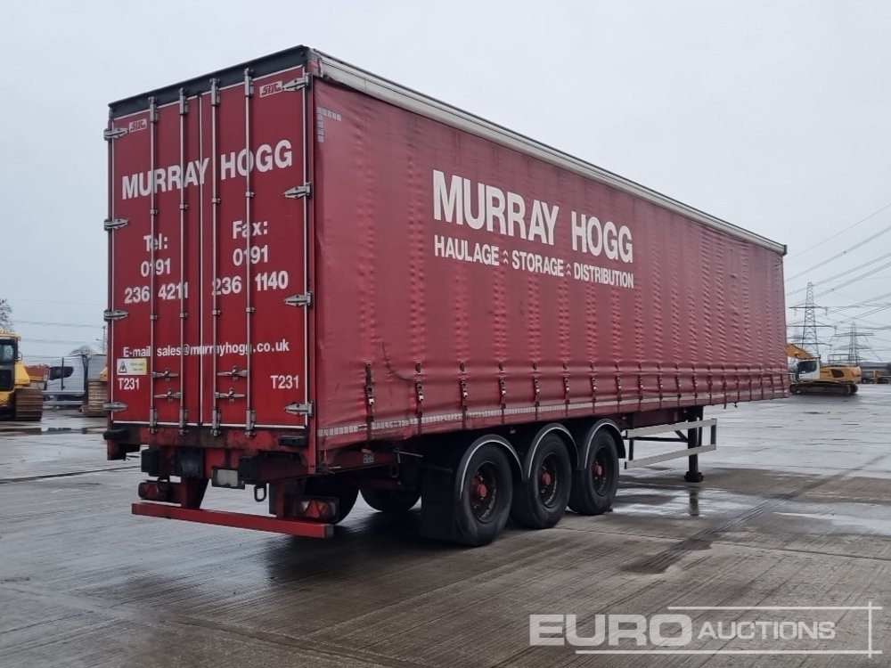 2013 SDC Tri Axle Curtainsider Trailer - Тентованный полуприцеп: фото 5 2013 SDC Tri Axle Curtainsider Trailer - Тентованный полуприцеп: фото 5