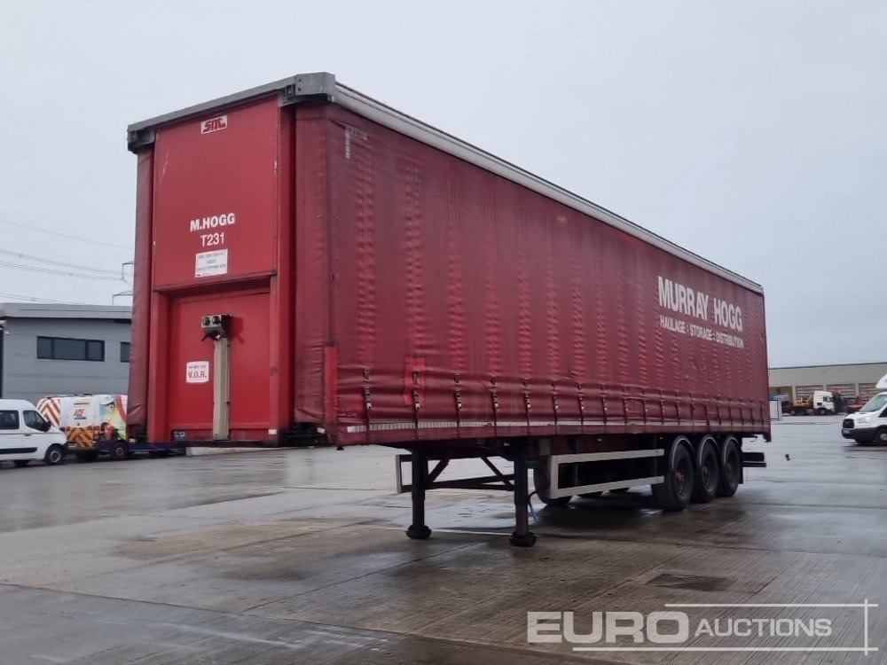 2013 SDC Tri Axle Curtainsider Trailer - Тентованный полуприцеп: фото 1 2013 SDC Tri Axle Curtainsider Trailer - Тентованный полуприцеп: фото 1