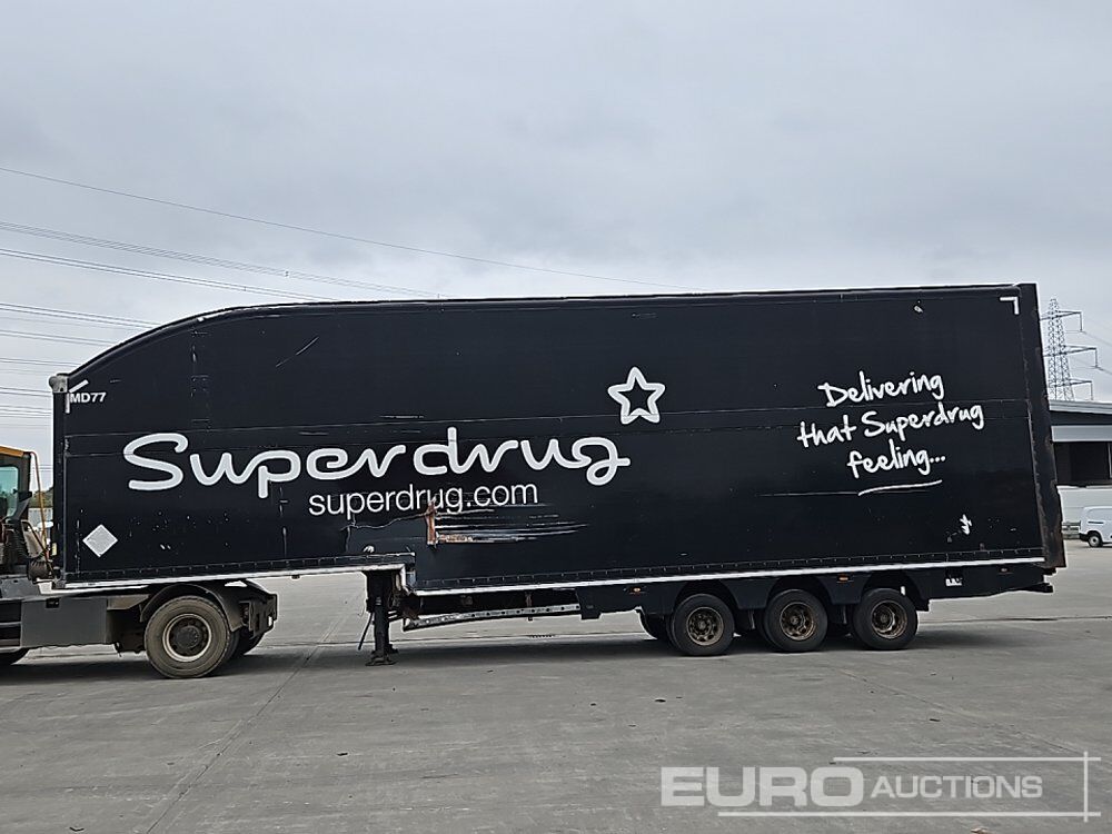 2014 Cartwright Tri Axle Step Frame Double Deck Box Trailer - Тентованный полуприцеп: фото 2 2014 Cartwright Tri Axle Step Frame Double Deck Box Trailer - Тентованный полуприцеп: фото 2