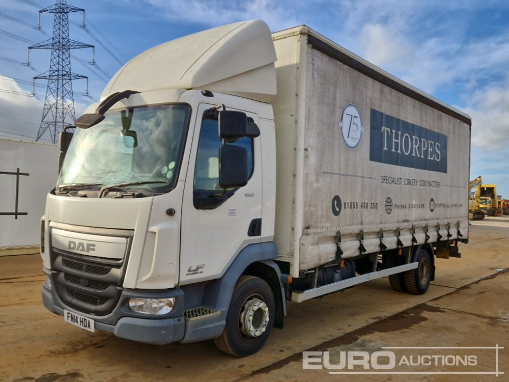 2014 DAF LF180 - Грузовик с закрытым кузовом: фото 1 2014 DAF LF180 - Грузовик с закрытым кузовом: фото 1