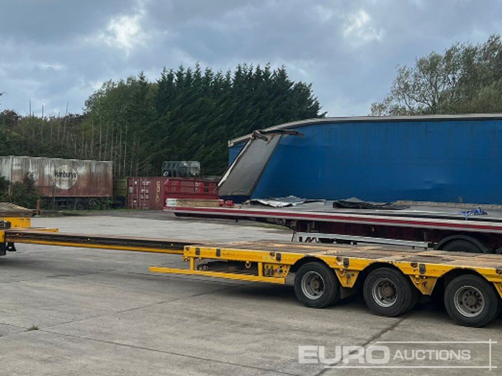 2014 Faymonville 4 Axle 73 Ton Step Frame Extendable Low Loader Trailer, Rear Steer Axles, Hydraulic Powered Out Flip Toe Ramps, Full Galvanised Chassis, Winch, Neck Ramps, Sliding Bolster - Низкорамный полуприцеп: фото 1 2014 Faymonville 4 Axle 73 Ton Step Frame Extendable Low Loader Trailer, Rear Steer Axles, Hydraulic Powered Out Flip Toe Ramps, Full Galvanised Chassis, Winch, Neck Ramps, Sliding Bolster - Низкорамный полуприцеп: фото 1