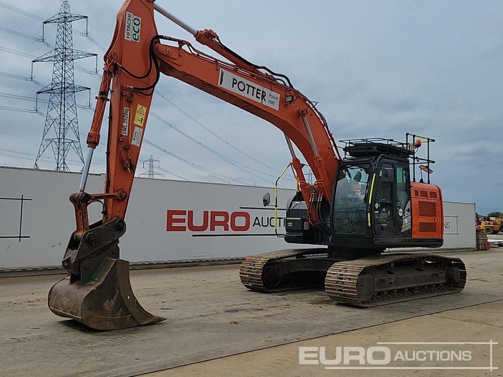 2014 Hitachi ZX225USRLC-5B - Гусеничный экскаватор: фото 1 2014 Hitachi ZX225USRLC-5B - Гусеничный экскаватор: фото 1