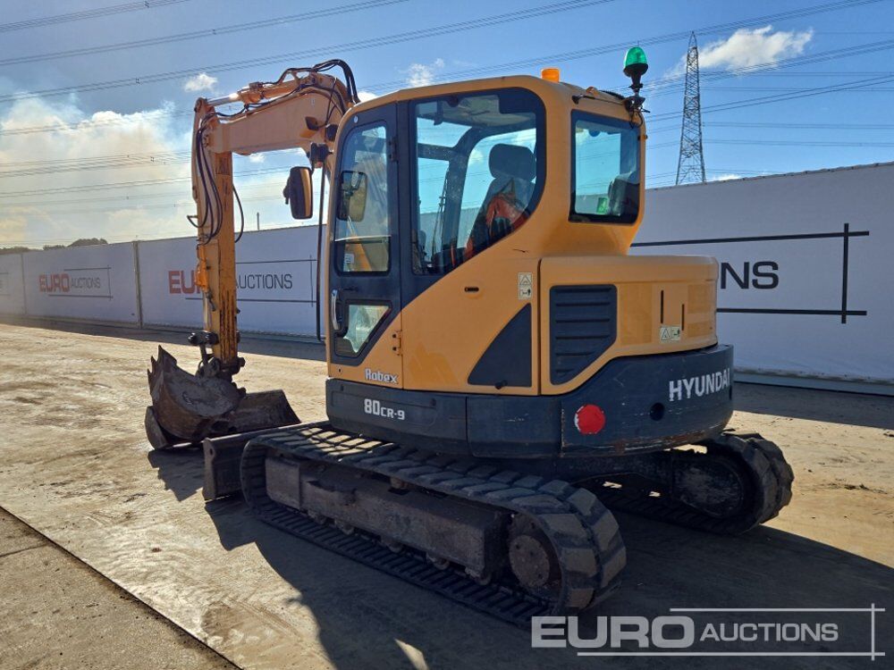 2014 Hyundai R80CR-9 - Экскаватор: фото 3 2014 Hyundai R80CR-9 - Экскаватор: фото 3