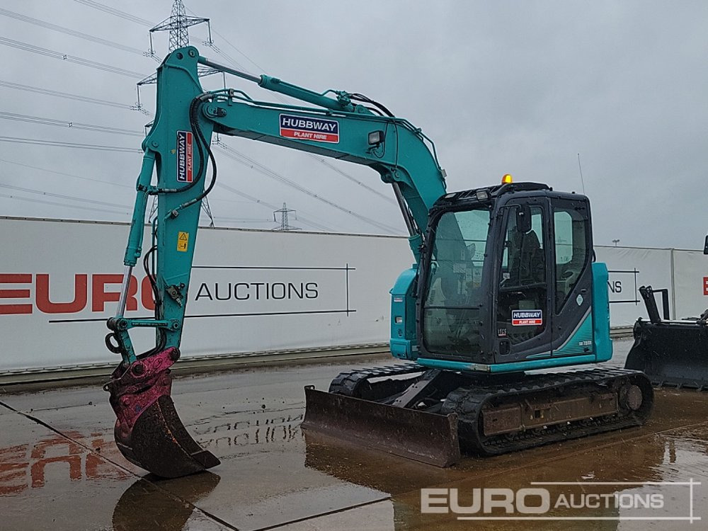 2014 Kobelco SK75SR-3E - Мини-экскаватор: фото 1 2014 Kobelco SK75SR-3E - Мини-экскаватор: фото 1