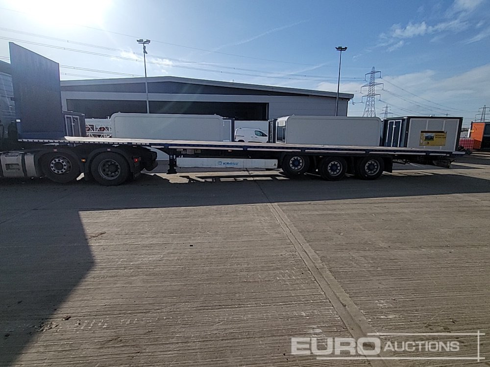 2014 Krone Tri Axle Flatbed Trailer - Полуприцеп бортовой/ Платформа: фото 2 2014 Krone Tri Axle Flatbed Trailer - Полуприцеп бортовой/ Платформа: фото 2