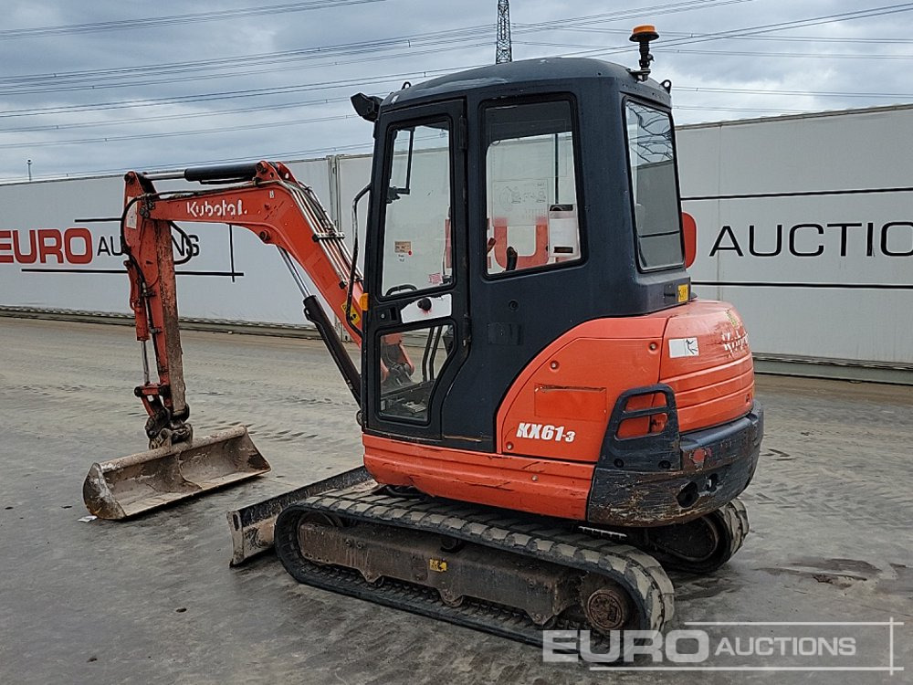2014 Kubota KX61-3 - Мини-экскаватор: фото 3 2014 Kubota KX61-3 - Мини-экскаватор: фото 3