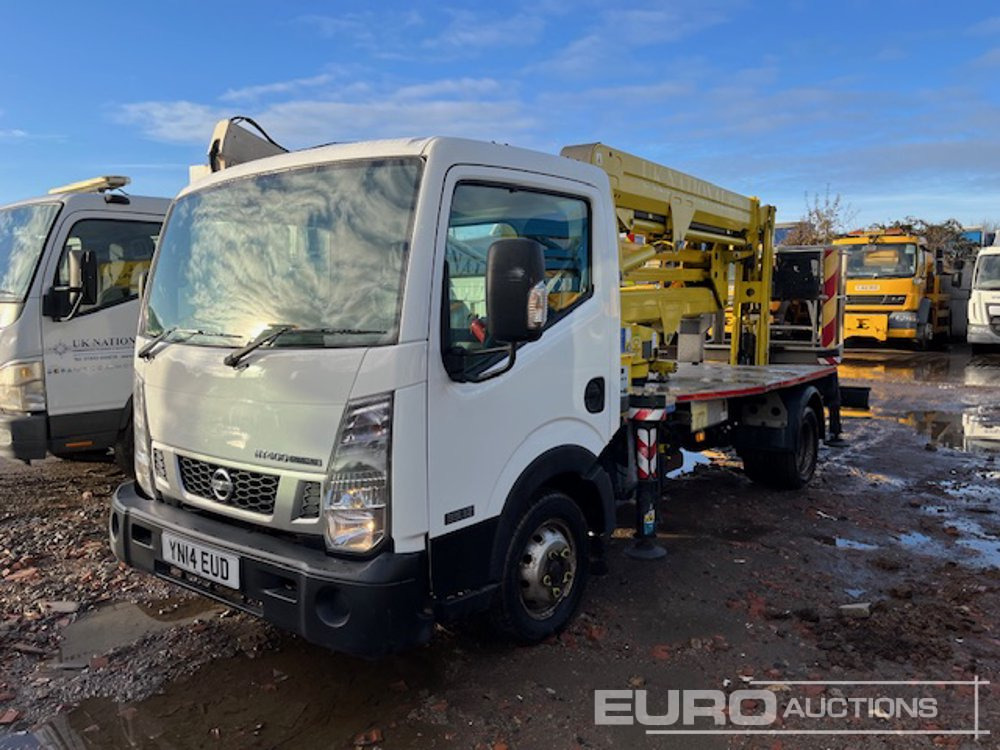 2014 Nissan NT400 CABSTAR - Грузовик с подъемником: фото 1 2014 Nissan NT400 CABSTAR - Грузовик с подъемником: фото 1
