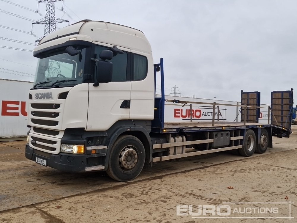 2014 Scania R410 - Грузовик бортовой/ Платформа: фото 1 2014 Scania R410 - Грузовик бортовой/ Платформа: фото 1