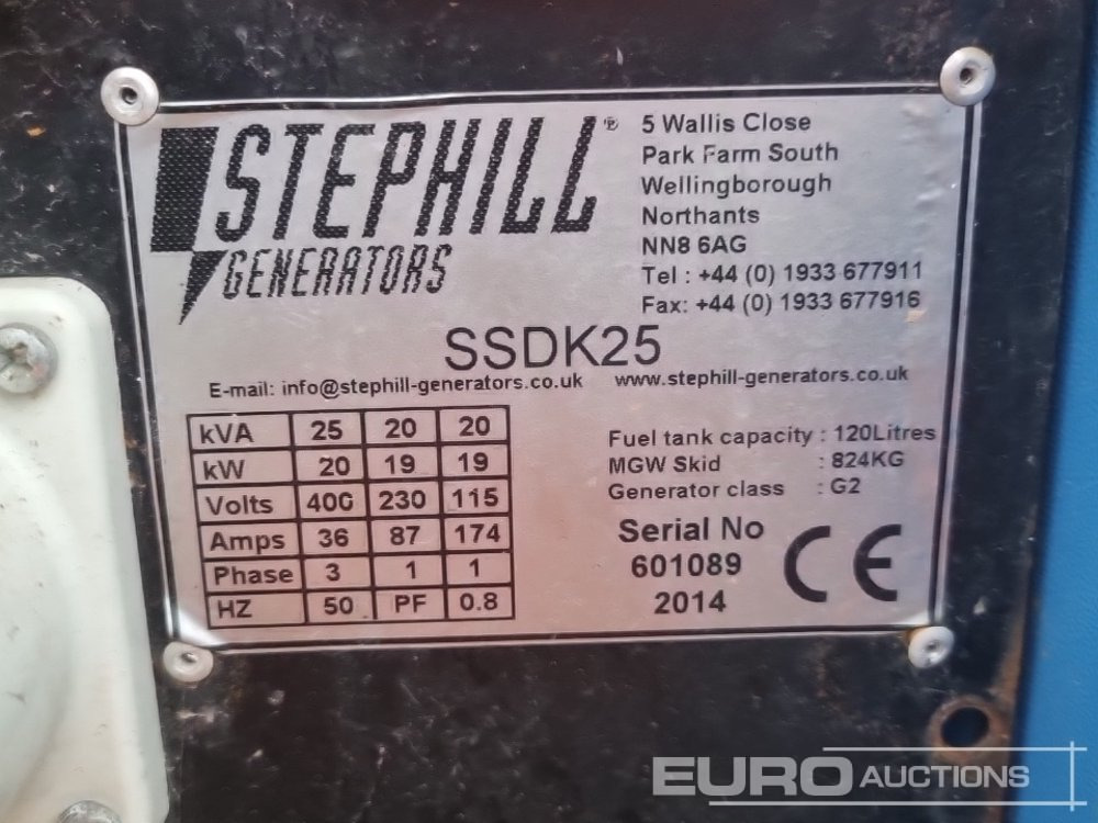 Электрогенератор 2014 Stephill SSDK25: фото 30 Электрогенератор 2014 Stephill SSDK25: фото 30