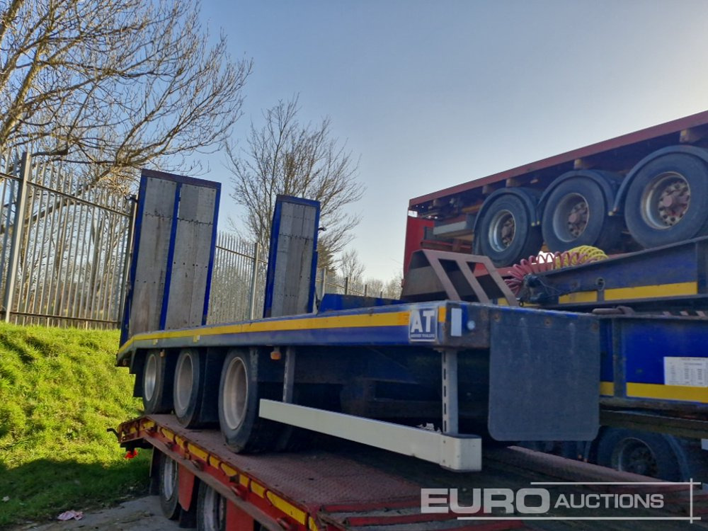 2015 Andover Tri Axle Drawbar Low Loader Trailer, Hydraulic Ramps - Низкорамный полуприцеп: фото 5 2015 Andover Tri Axle Drawbar Low Loader Trailer, Hydraulic Ramps - Низкорамный полуприцеп: фото 5