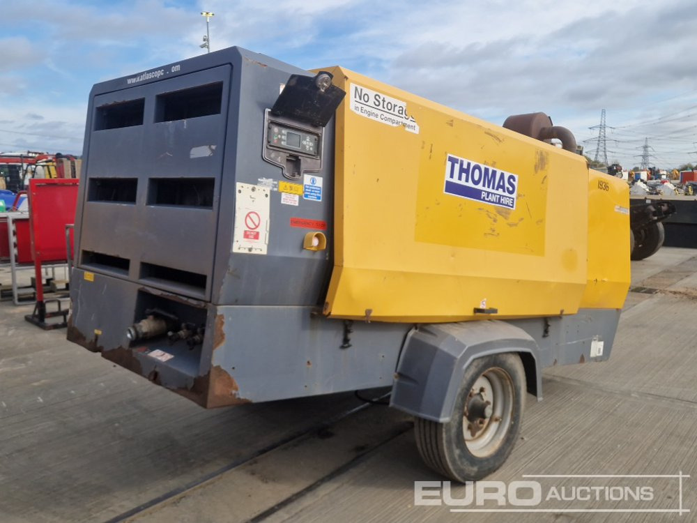 2015 Atlas Copco XAHS237 - Воздушный компрессор: фото 5 2015 Atlas Copco XAHS237 - Воздушный компрессор: фото 5