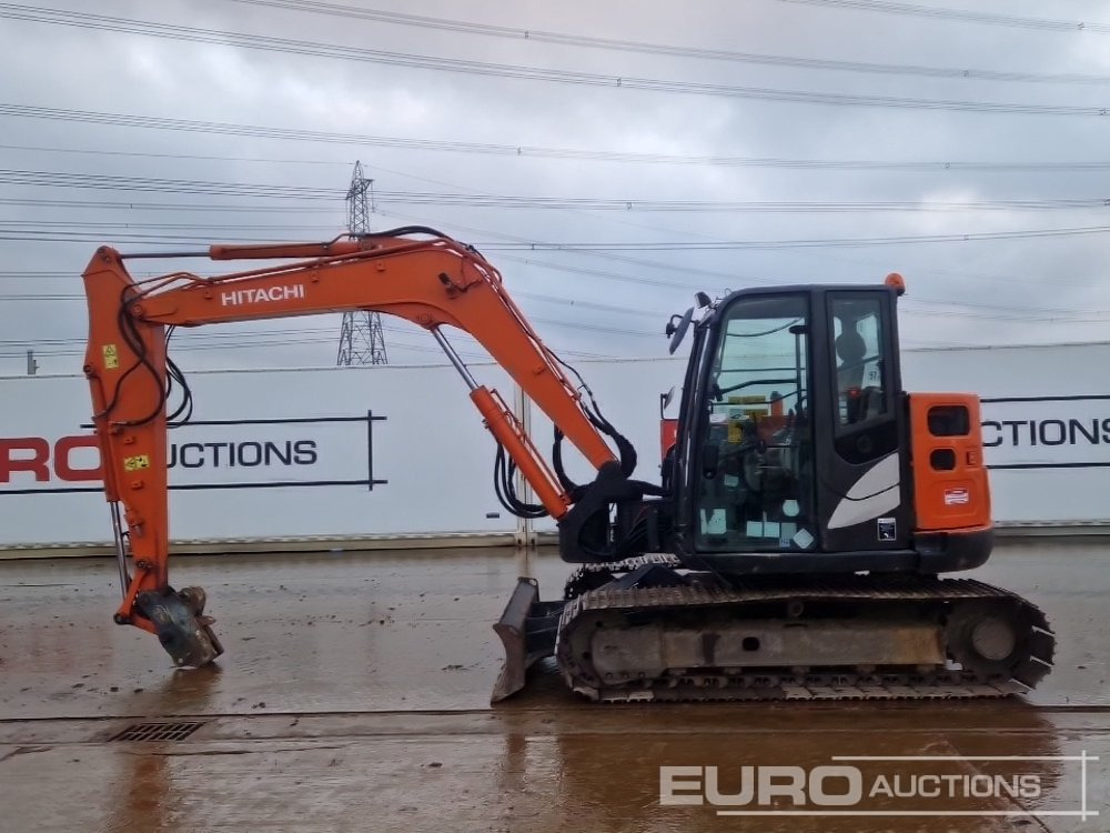 2015 Hitachi ZX85USB-5A - Мини-экскаватор: фото 2 2015 Hitachi ZX85USB-5A - Мини-экскаватор: фото 2