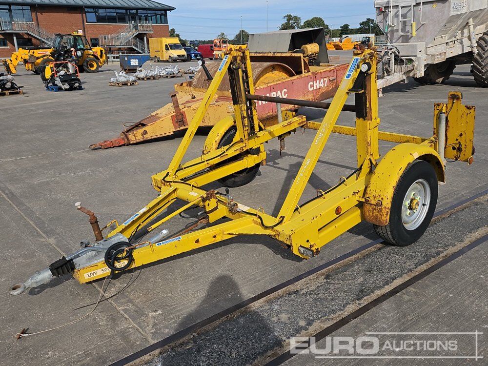 2015 Seb International Single Axle Draw Bar Cable Reel Trailer - Прицеп для спецтехники: фото 1 2015 Seb International Single Axle Draw Bar Cable Reel Trailer - Прицеп для спецтехники: фото 1