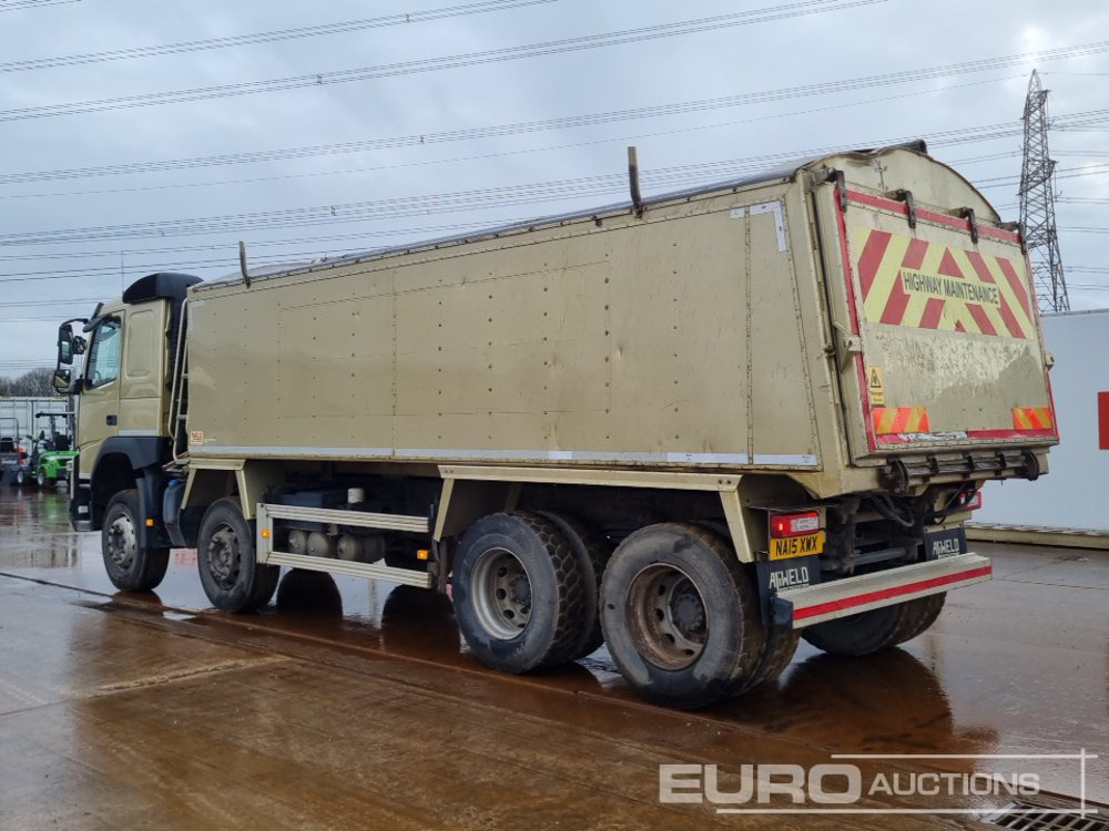 2015 Volvo 8x4 Tipper Lorry, Insulated Aliweld Body, Easy Sheet, Reverse Camera, WLI, A/C, Automatic Gearbox - Самосвал: фото 3 2015 Volvo 8x4 Tipper Lorry, Insulated Aliweld Body, Easy Sheet, Reverse Camera, WLI, A/C, Automatic Gearbox - Самосвал: фото 3