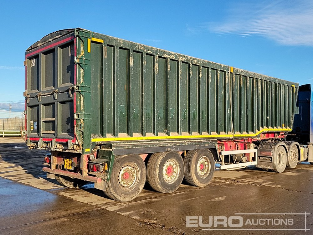2015 Wilcox Tri Axle Bulk Tipping Trailer, Front Lift Axle, Easy Sheet - Самосвальный полуприцеп: фото 5 2015 Wilcox Tri Axle Bulk Tipping Trailer, Front Lift Axle, Easy Sheet - Самосвальный полуприцеп: фото 5