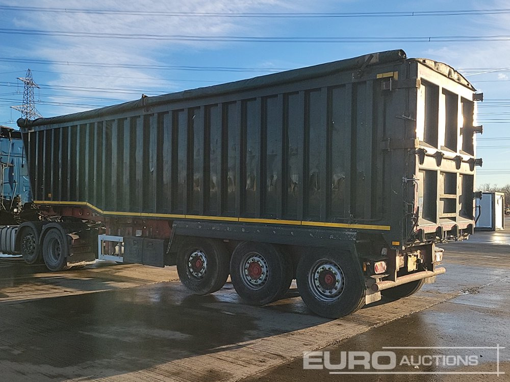 2015 Wilcox Tri Axle Bulk Tipping Trailer, Front Lift Axle, Easy Sheet - Самосвальный полуприцеп: фото 3 2015 Wilcox Tri Axle Bulk Tipping Trailer, Front Lift Axle, Easy Sheet - Самосвальный полуприцеп: фото 3