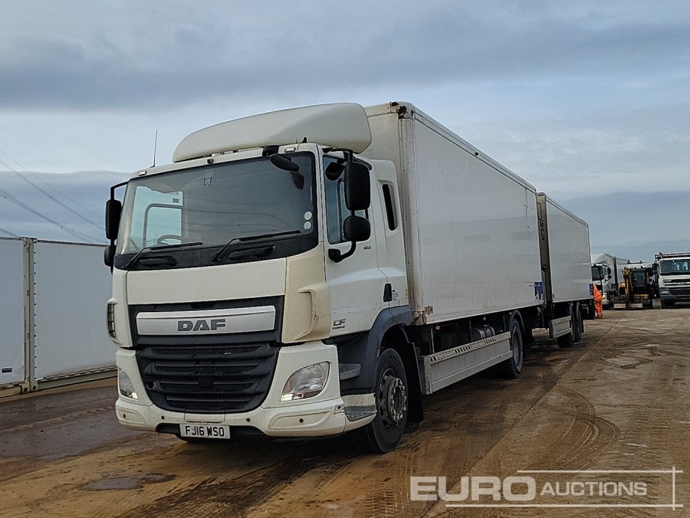2016 DAF CF400 - Грузовик с закрытым кузовом: фото 1 2016 DAF CF400 - Грузовик с закрытым кузовом: фото 1