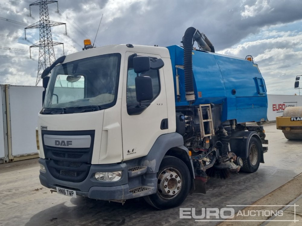 2016 DAF LF220 - Подметально-уборочная машина: фото 1 2016 DAF LF220 - Подметально-уборочная машина: фото 1