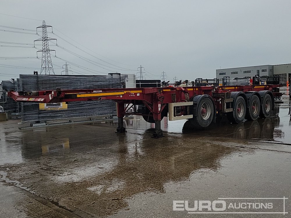 2016 Dennison MF16SK0 - Полуприцеп-контейнеровоз/ Сменный кузов: фото 1 2016 Dennison MF16SK0 - Полуприцеп-контейнеровоз/ Сменный кузов: фото 1