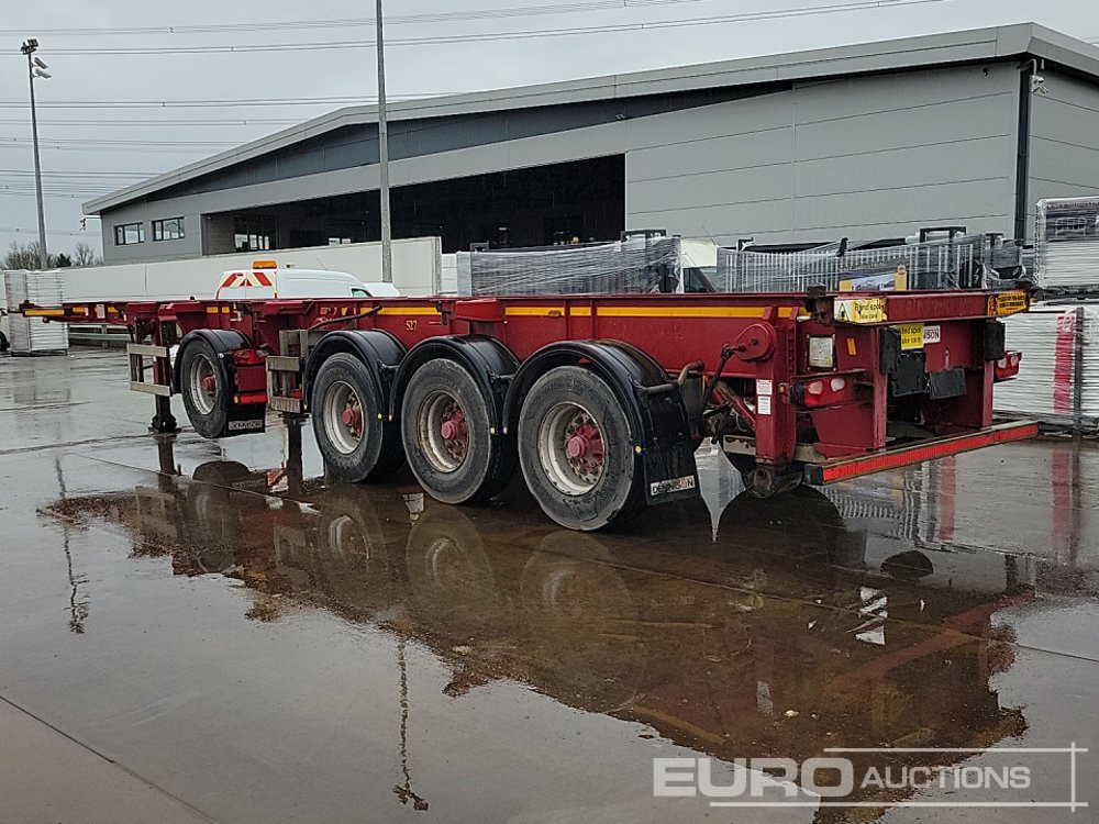 2016 Dennison MF16SK0 - Полуприцеп-контейнеровоз/ Сменный кузов: фото 3 2016 Dennison MF16SK0 - Полуприцеп-контейнеровоз/ Сменный кузов: фото 3