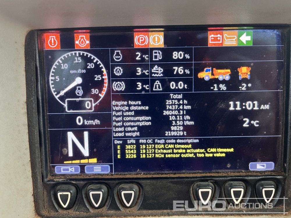 Сочленённый самосвал 2016 Doosan DA30: фото 14