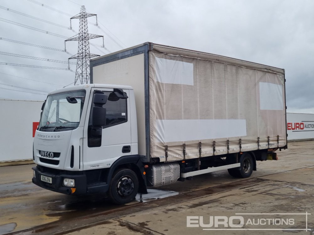 2016 Iveco 75E16 - Тентованный грузовик: фото 1 2016 Iveco 75E16 - Тентованный грузовик: фото 1