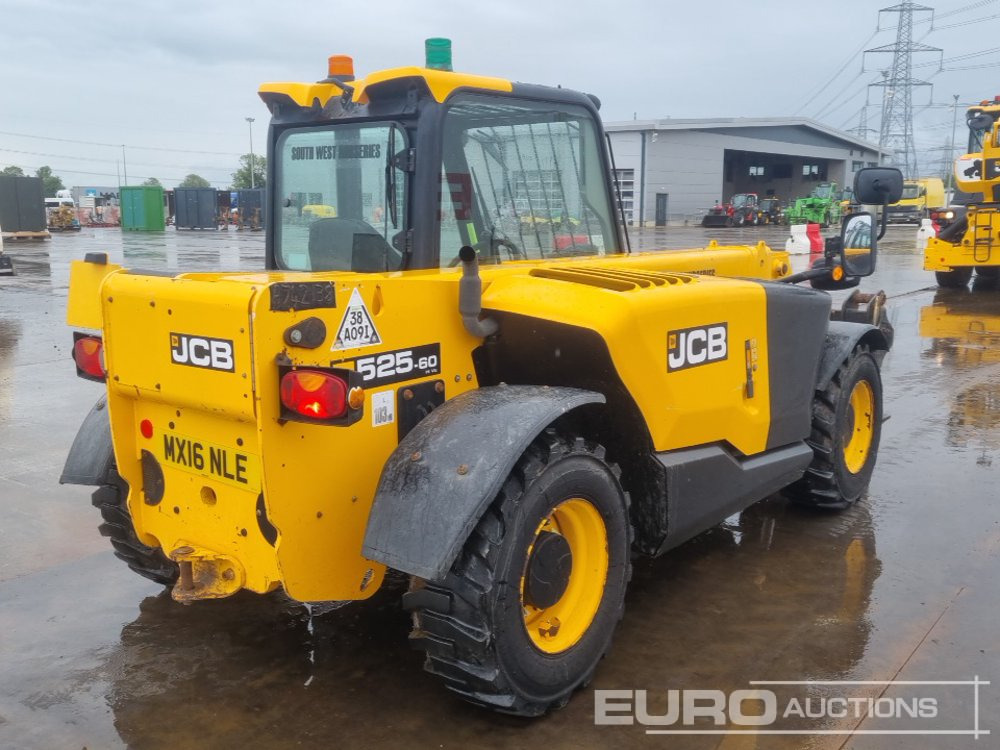 2016 JCB 525-60 Hi Viz - Телескопический погрузчик: фото 5 2016 JCB 525-60 Hi Viz - Телескопический погрузчик: фото 5