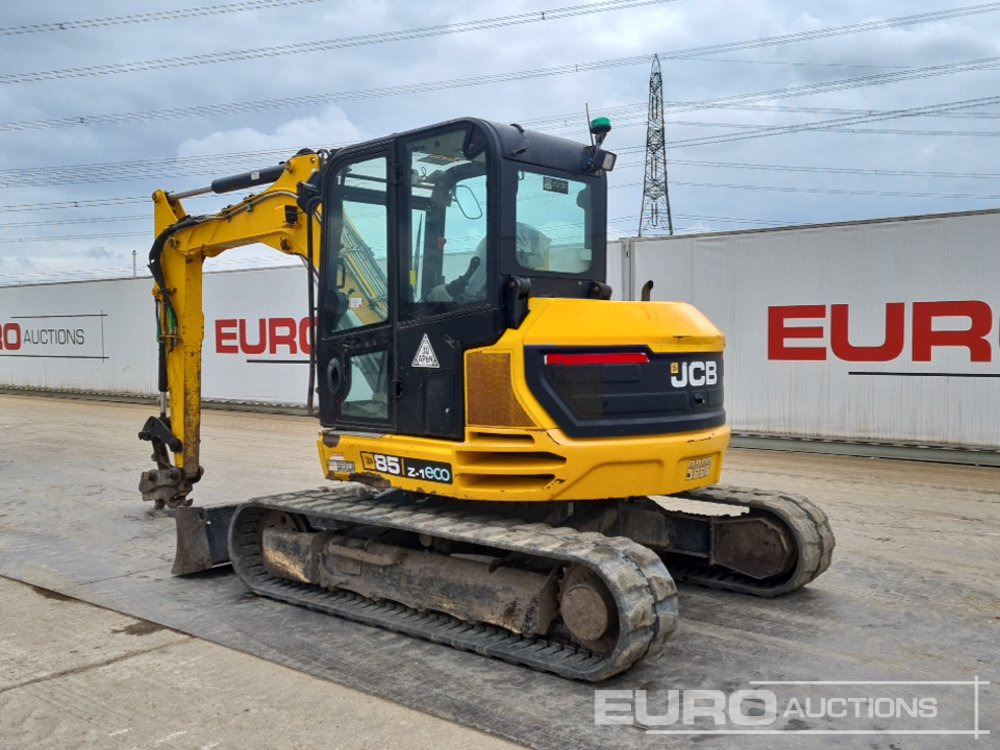 2016 JCB 85Z-1 ECO - Мини-экскаватор: фото 3 2016 JCB 85Z-1 ECO - Мини-экскаватор: фото 3