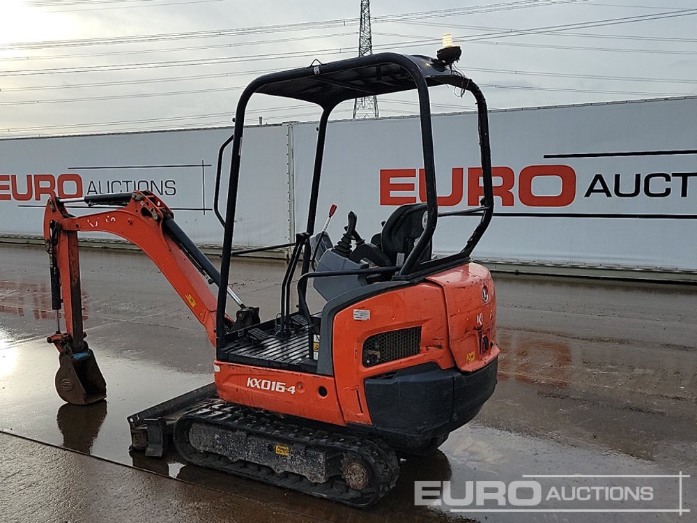 2016 Kubota KX016-4 - Мини-экскаватор: фото 3 2016 Kubota KX016-4 - Мини-экскаватор: фото 3